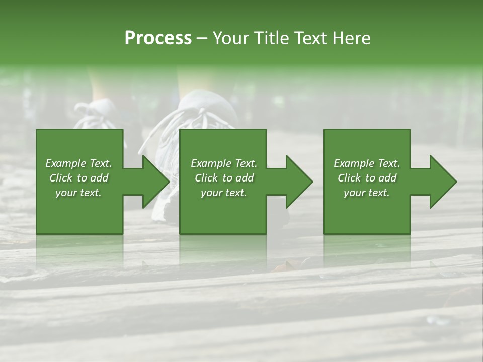 Activity Lake Sidewalk PowerPoint Template