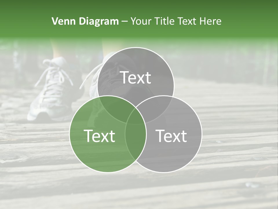 Activity Lake Sidewalk PowerPoint Template