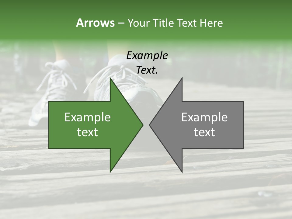 Activity Lake Sidewalk PowerPoint Template