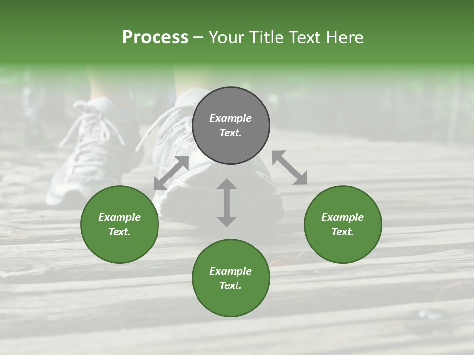 Activity Lake Sidewalk PowerPoint Template