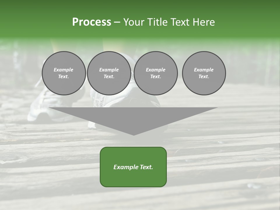 Activity Lake Sidewalk PowerPoint Template