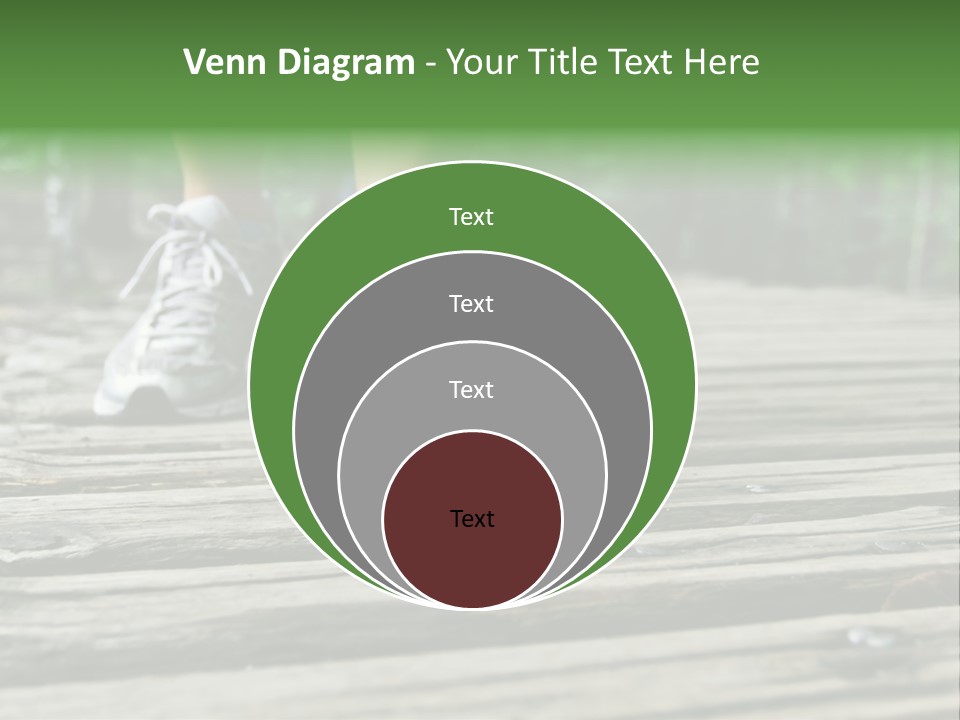Activity Lake Sidewalk PowerPoint Template