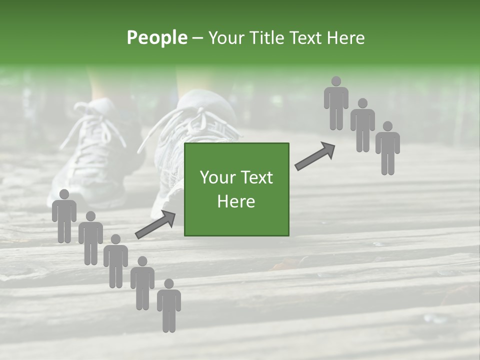 Activity Lake Sidewalk PowerPoint Template