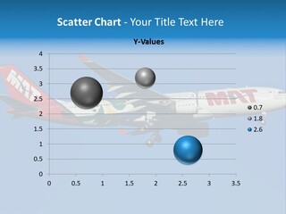 Aircraft Airbus Photography PowerPoint Template