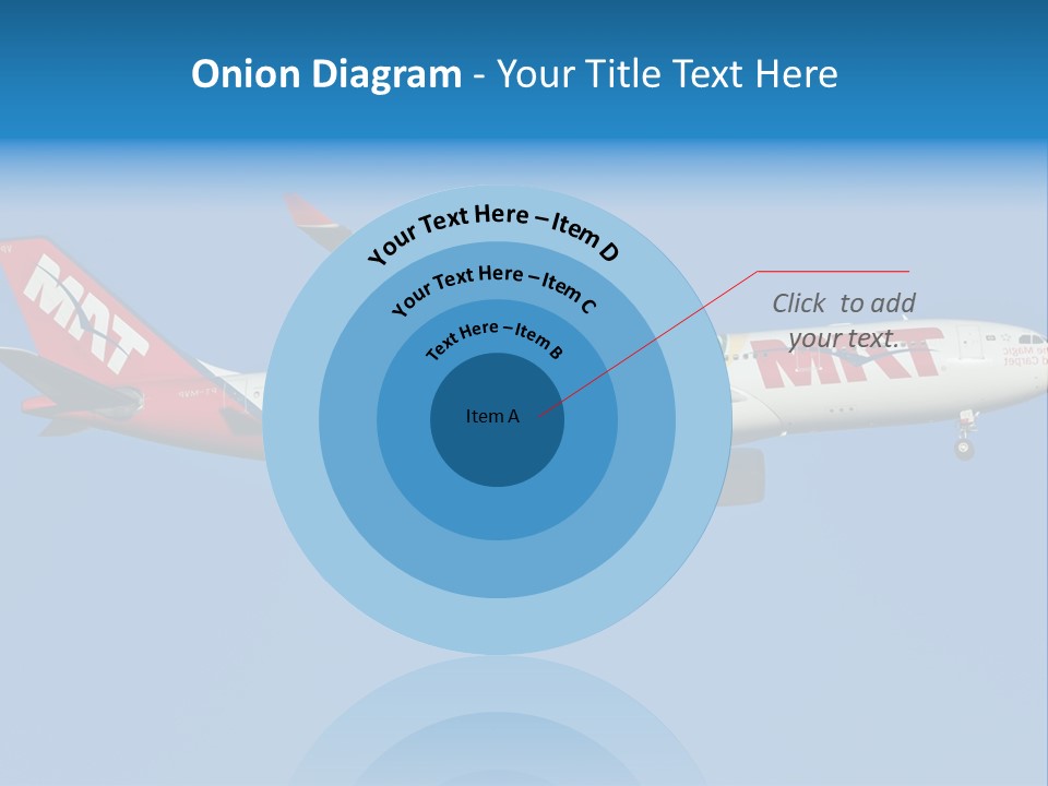 Aircraft Airbus Photography PowerPoint Template
