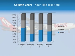 Aircraft Airbus Photography PowerPoint Template