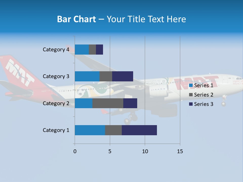 Aircraft Airbus Photography PowerPoint Template