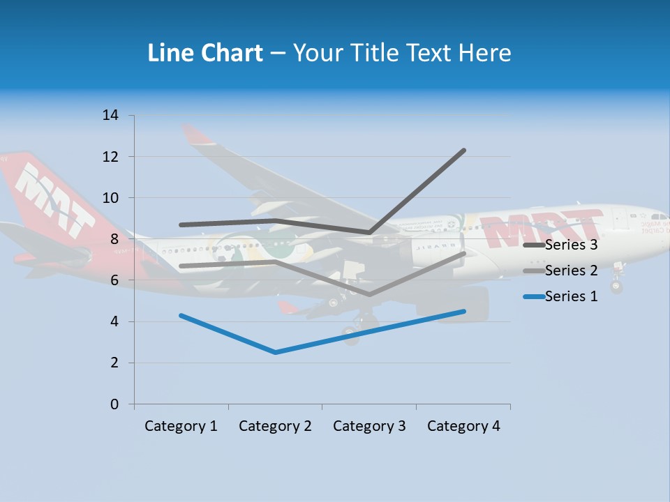 Aircraft Airbus Photography PowerPoint Template