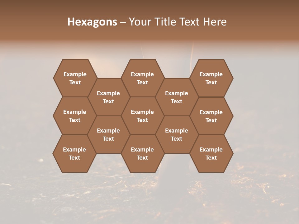 Girl Fit Solitude PowerPoint Template