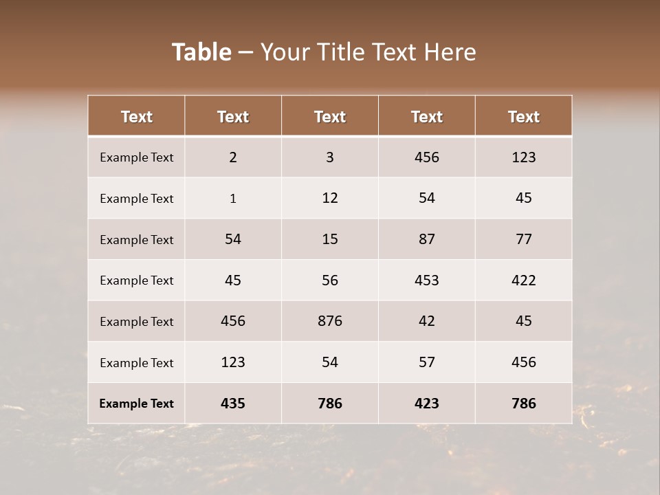 Girl Fit Solitude PowerPoint Template