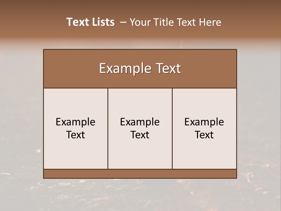 Girl Fit Solitude PowerPoint Template