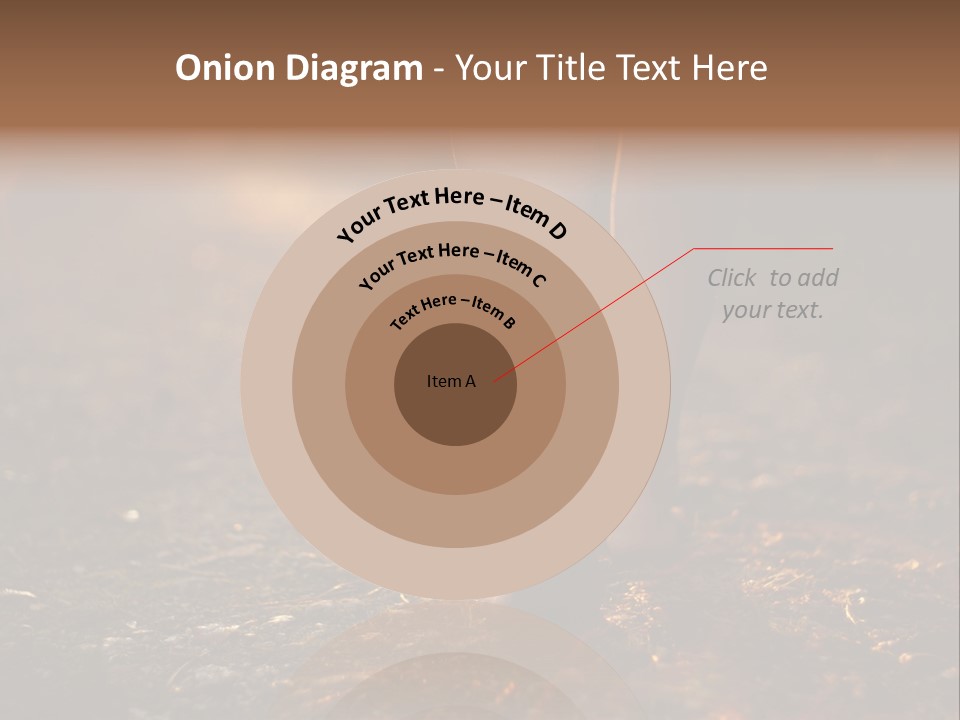 Girl Fit Solitude PowerPoint Template