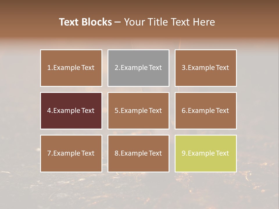 Girl Fit Solitude PowerPoint Template