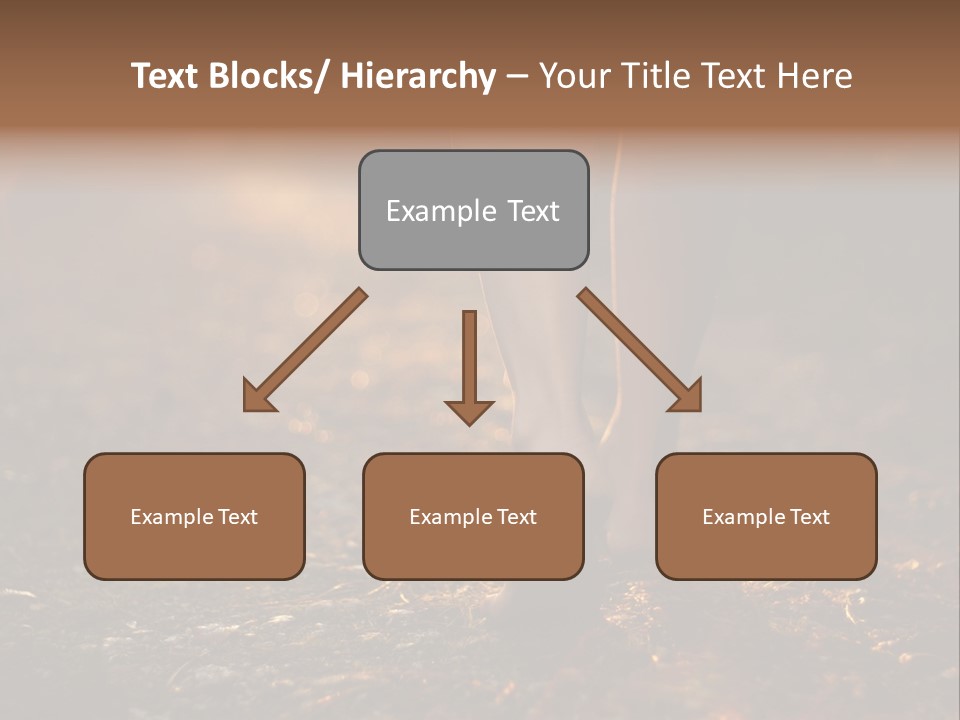 Girl Fit Solitude PowerPoint Template