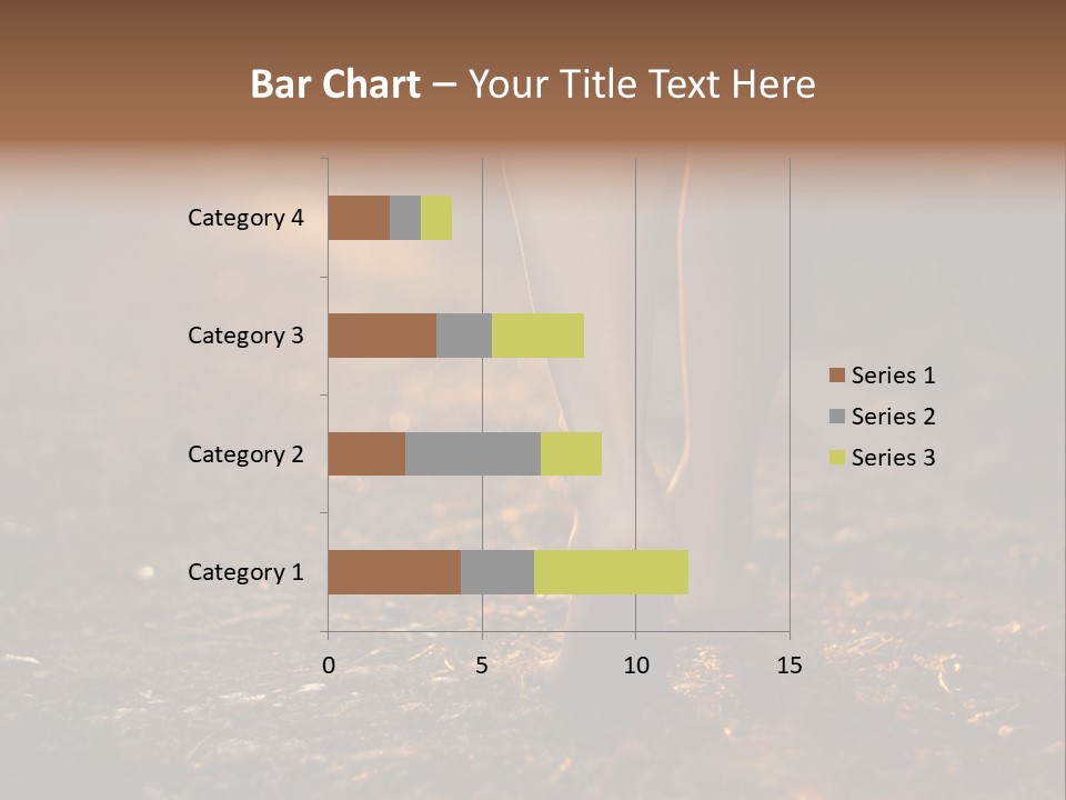 Girl Fit Solitude PowerPoint Template