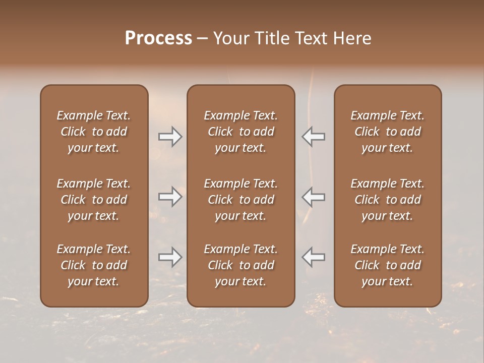 Girl Fit Solitude PowerPoint Template