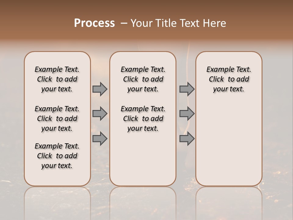 Girl Fit Solitude PowerPoint Template
