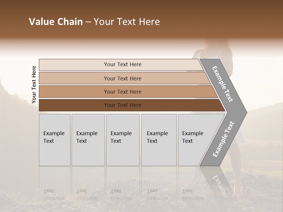 Pose Relaxation Rock PowerPoint Template