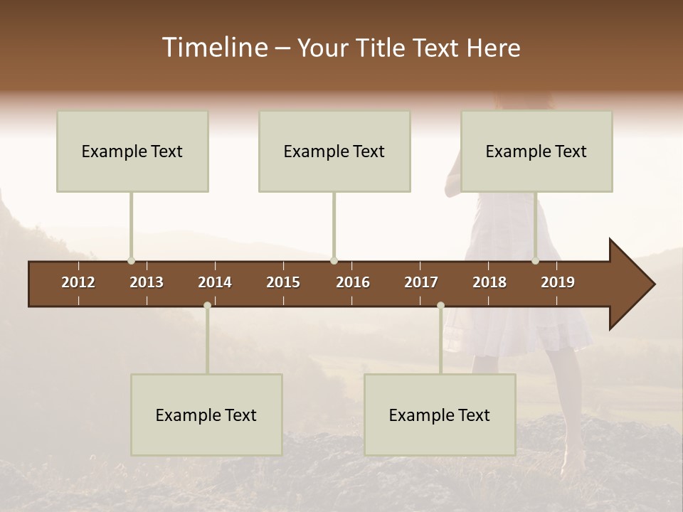 Pose Relaxation Rock PowerPoint Template