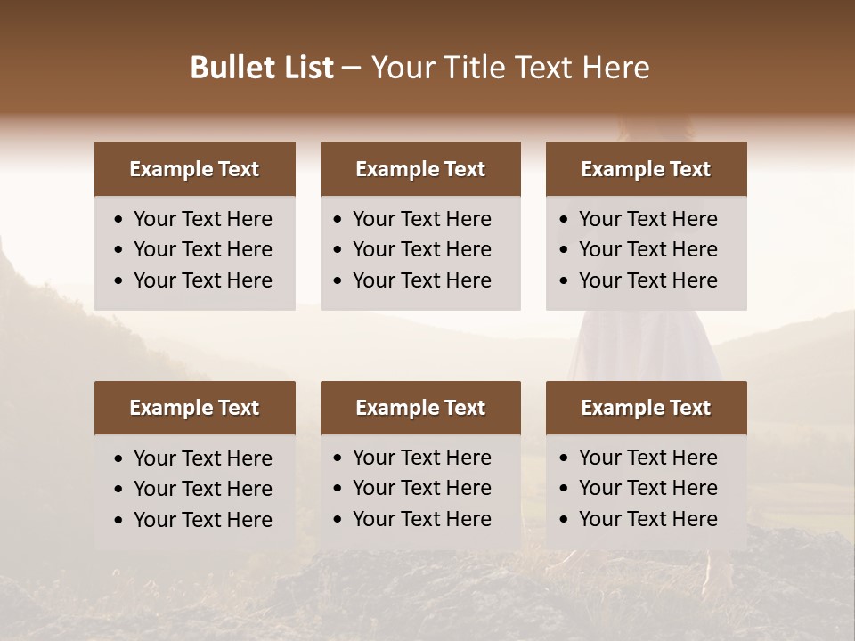 Pose Relaxation Rock PowerPoint Template