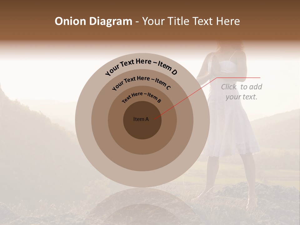 Pose Relaxation Rock PowerPoint Template