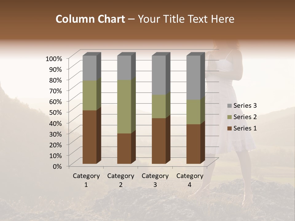 Pose Relaxation Rock PowerPoint Template