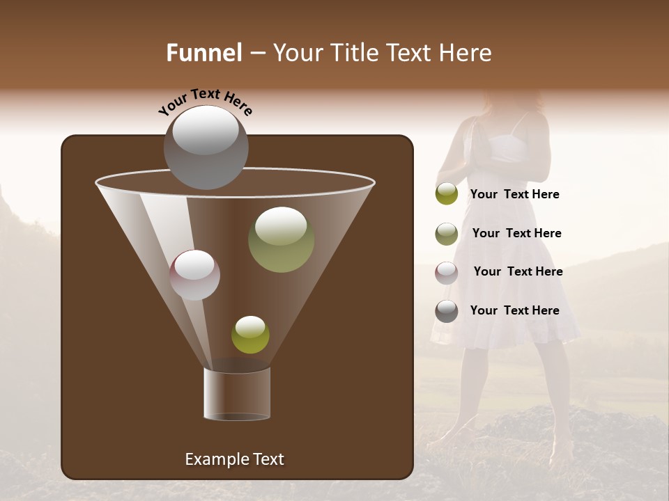 Pose Relaxation Rock PowerPoint Template