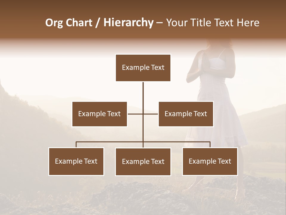 Pose Relaxation Rock PowerPoint Template