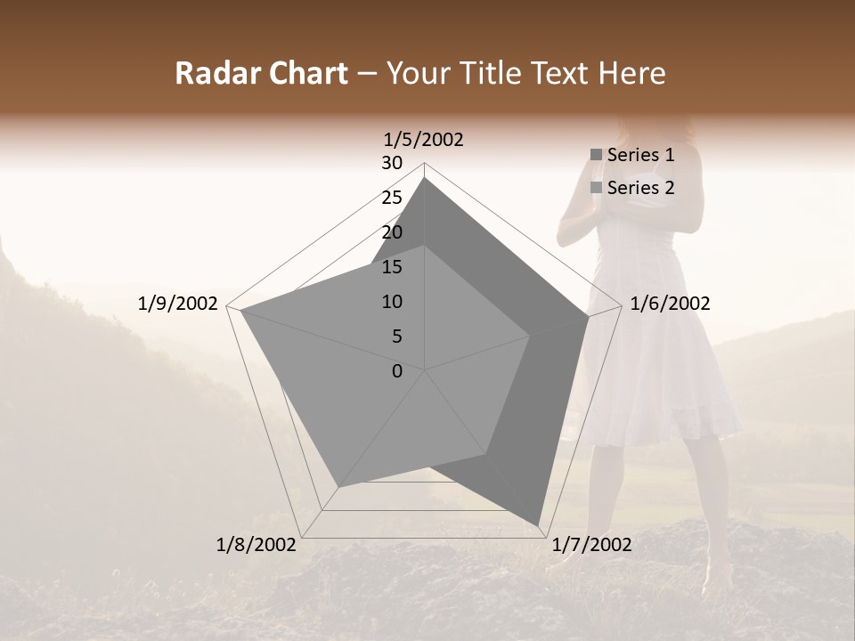 Pose Relaxation Rock PowerPoint Template