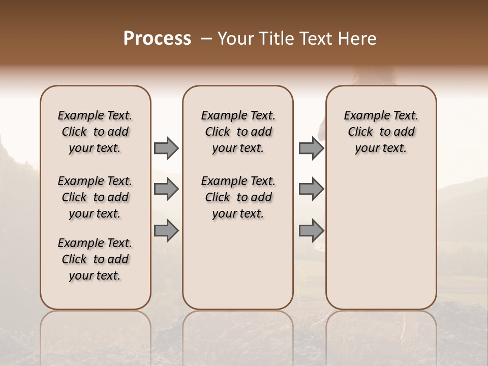 Pose Relaxation Rock PowerPoint Template