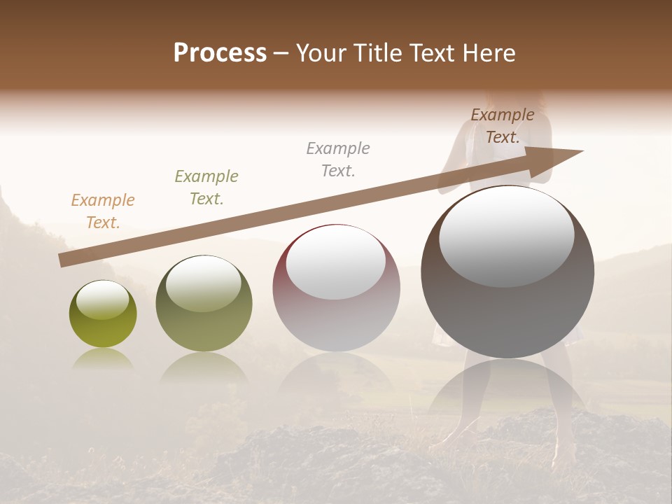 Pose Relaxation Rock PowerPoint Template