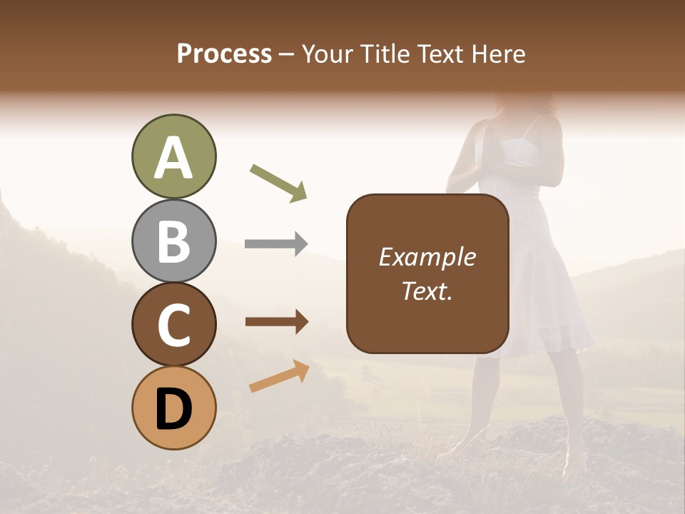 Pose Relaxation Rock PowerPoint Template