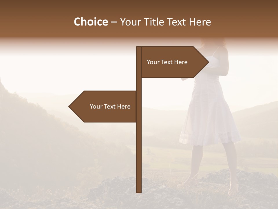 Pose Relaxation Rock PowerPoint Template