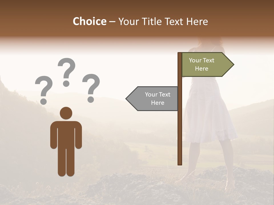 Pose Relaxation Rock PowerPoint Template