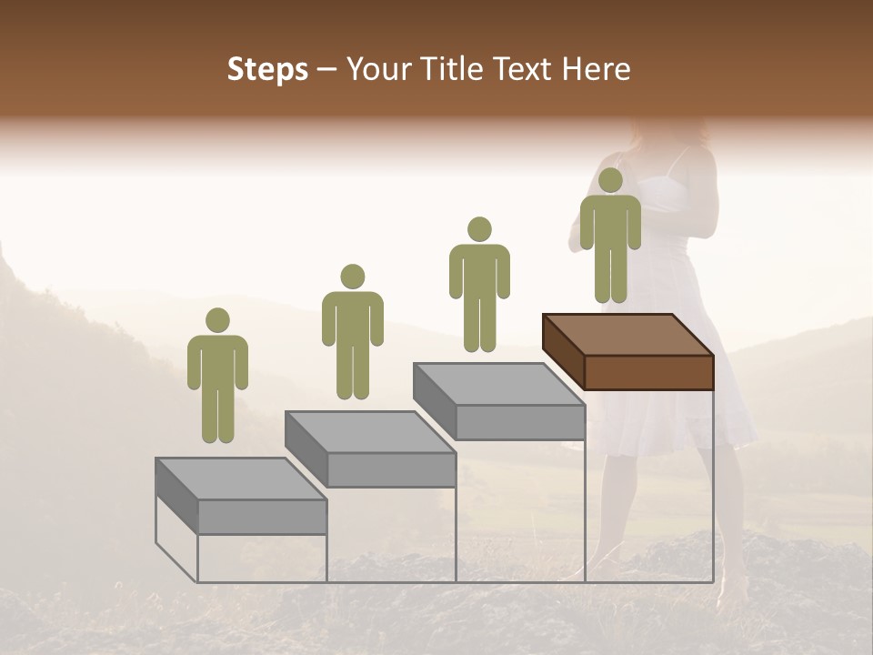 Pose Relaxation Rock PowerPoint Template