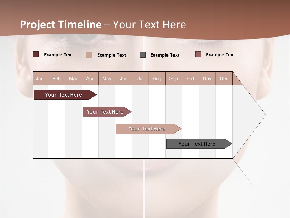 Female Retouch Pretty PowerPoint Template