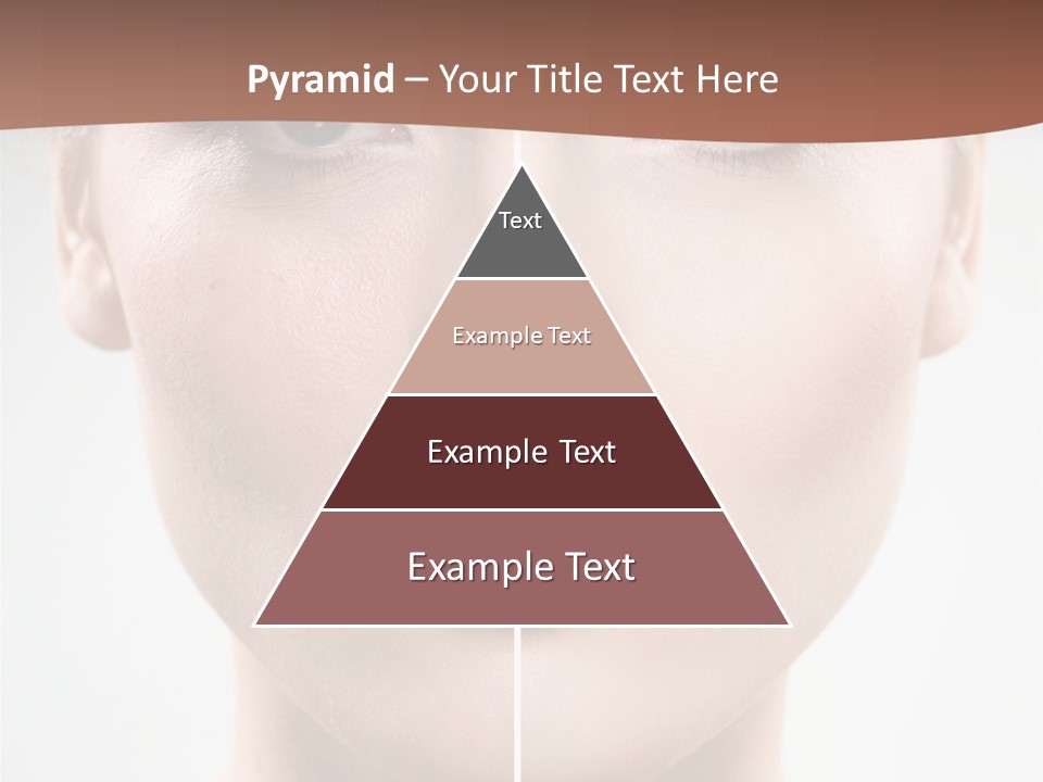 Female Retouch Pretty PowerPoint Template