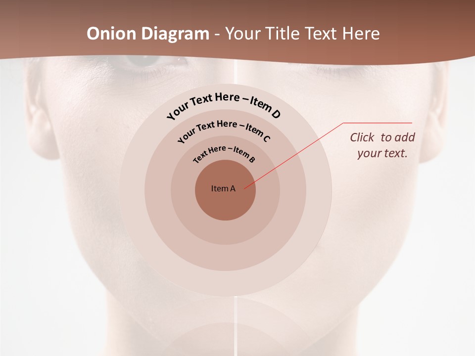 Female Retouch Pretty PowerPoint Template