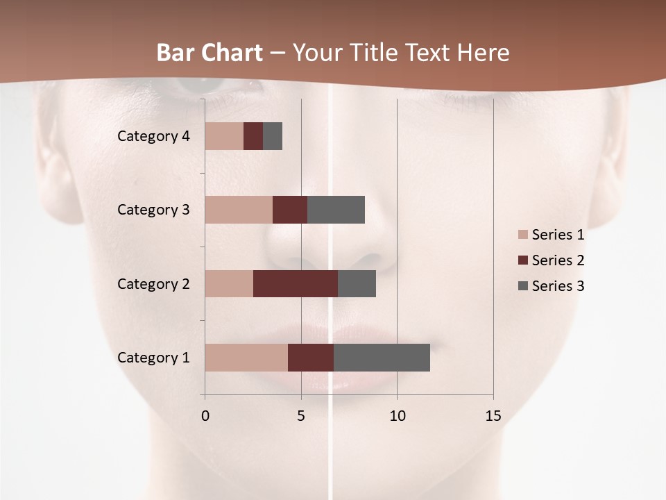 Female Retouch Pretty PowerPoint Template