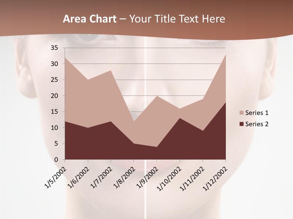 Female Retouch Pretty PowerPoint Template