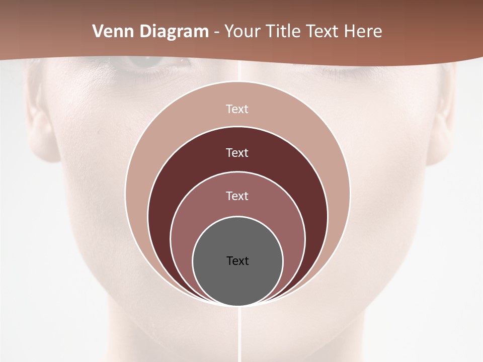 Female Retouch Pretty PowerPoint Template