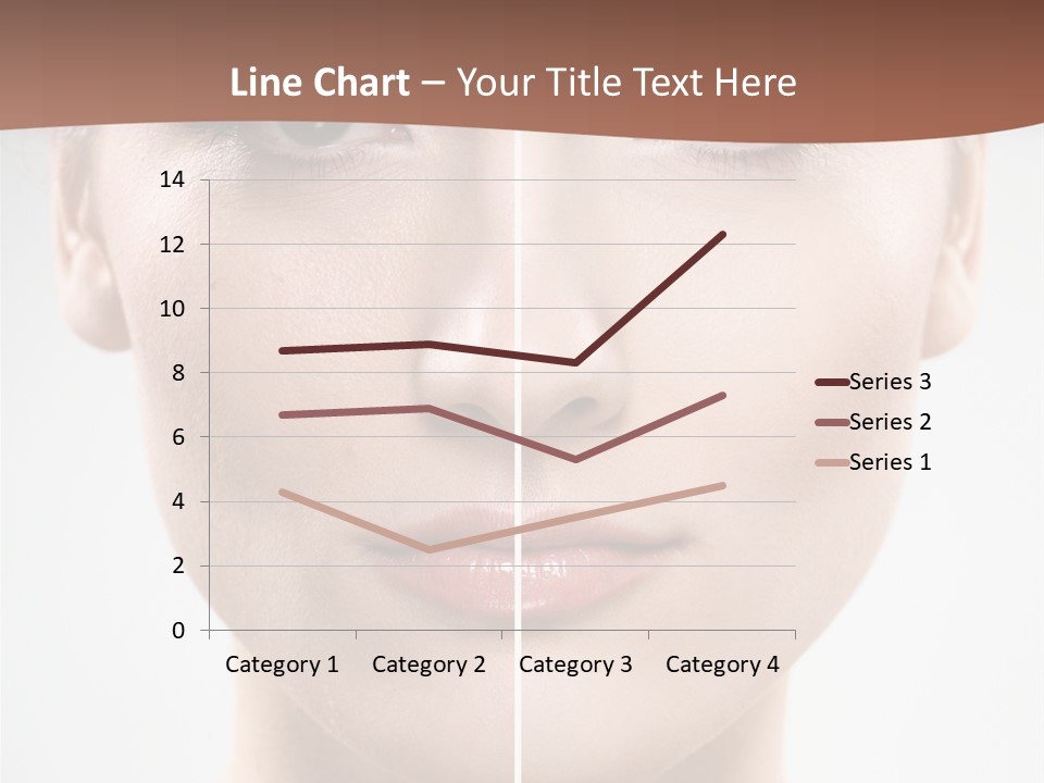 Female Retouch Pretty PowerPoint Template