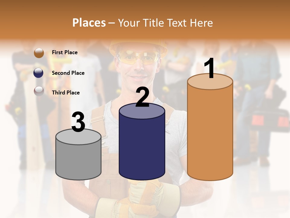 Working Carpenter Occupation PowerPoint Template
