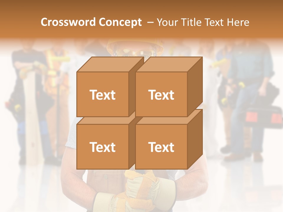 Working Carpenter Occupation PowerPoint Template