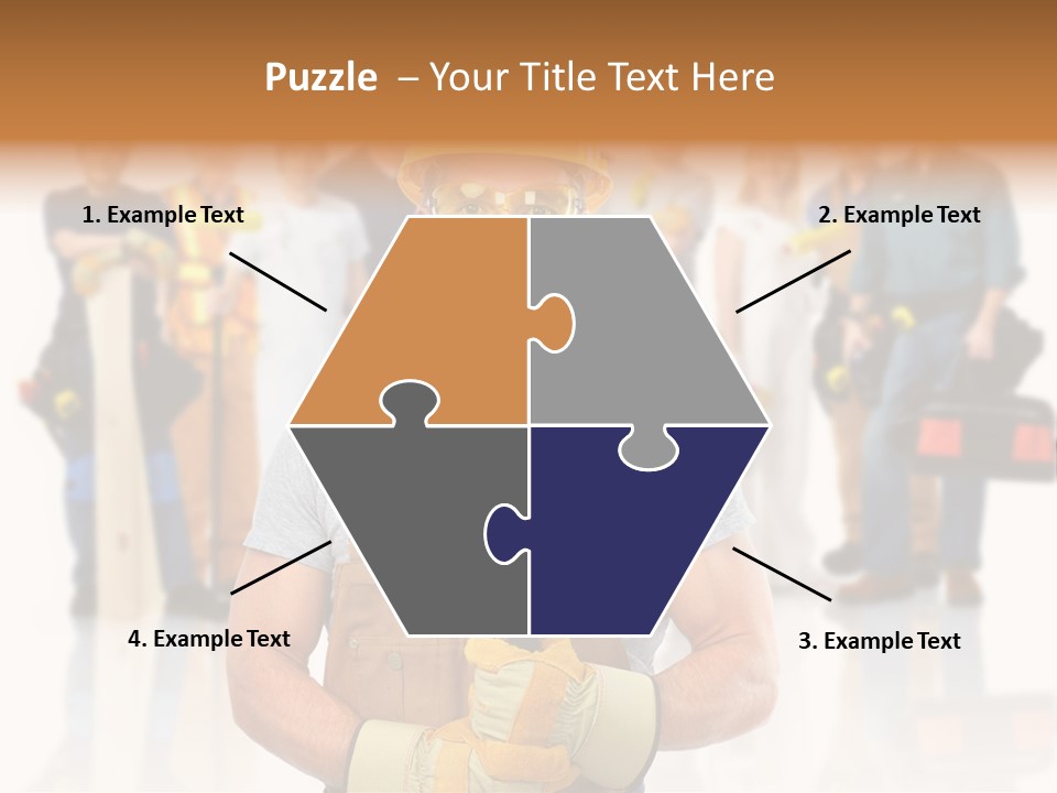 Working Carpenter Occupation PowerPoint Template