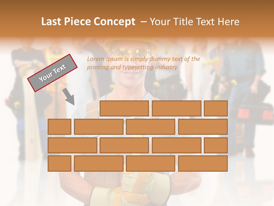 Working Carpenter Occupation PowerPoint Template