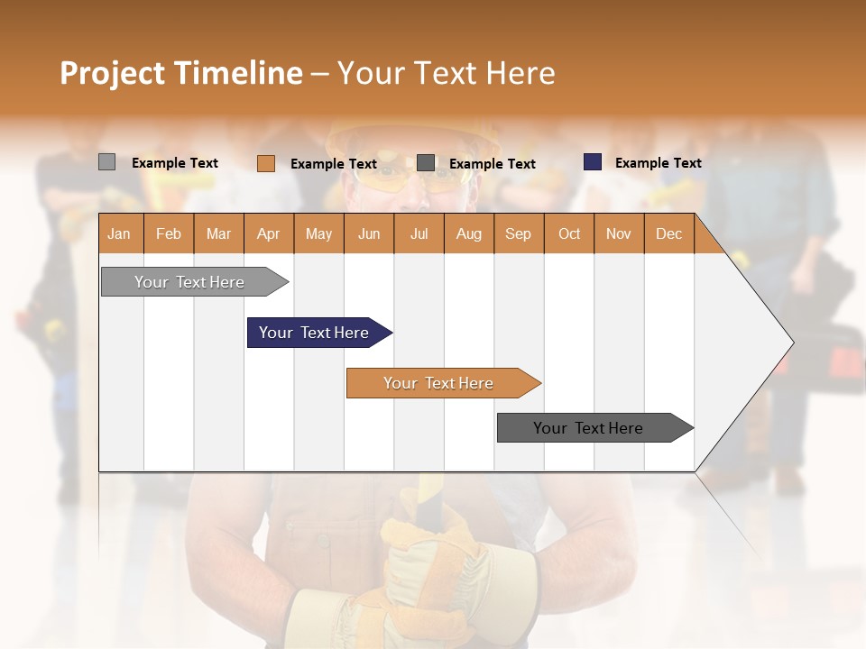 Working Carpenter Occupation PowerPoint Template