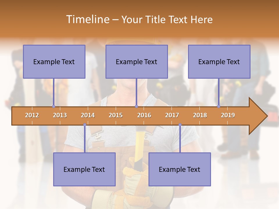 Working Carpenter Occupation PowerPoint Template