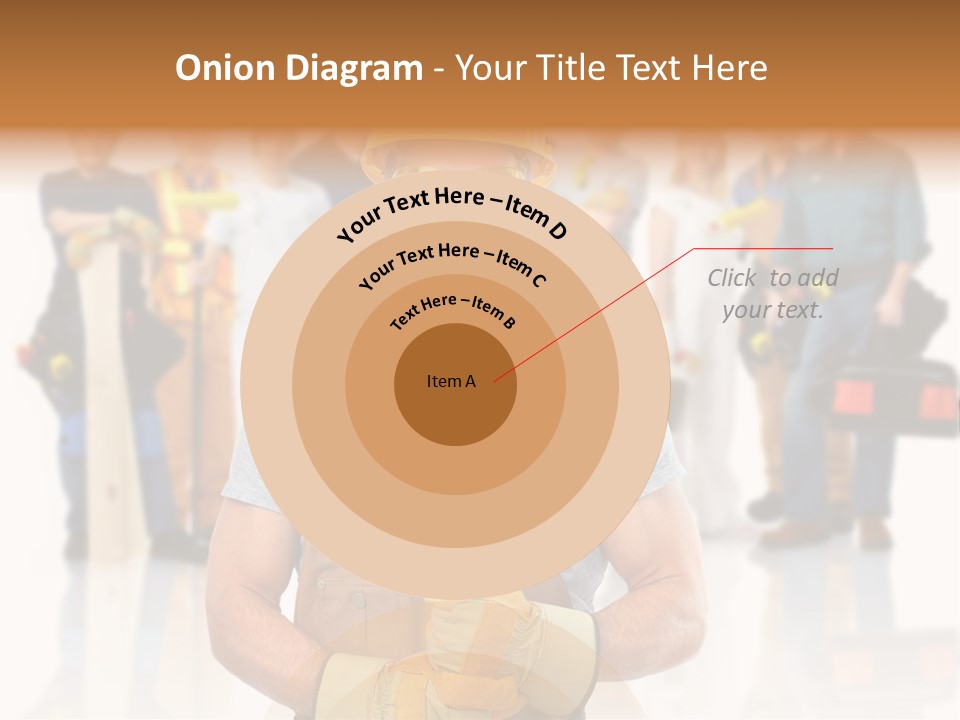 Working Carpenter Occupation PowerPoint Template