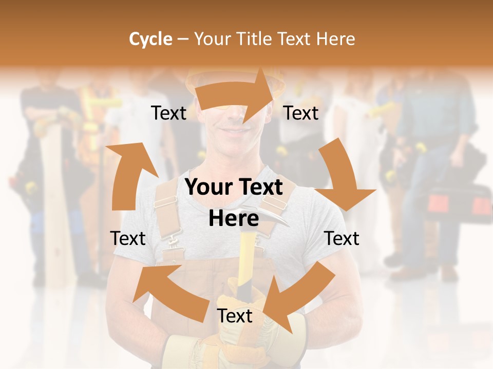 Working Carpenter Occupation PowerPoint Template
